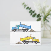 Carte Postale Vecteur Truck (Debout devant)