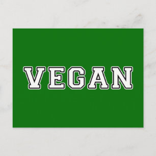 Carte Postale Vegan