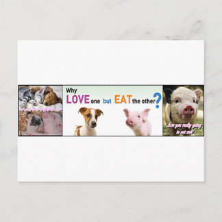 Carte Postale Vegan Gear Quelle différence?