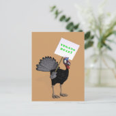 Carte Postale Vegans Rule ! (Debout devant)