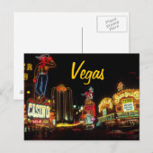 Carte postale Vegas (Devant / Derrière)