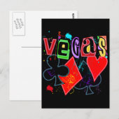CARTE POSTALE VEGAS (Devant / Derrière)
