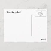 Carte postale Vegas 2 (Dos)