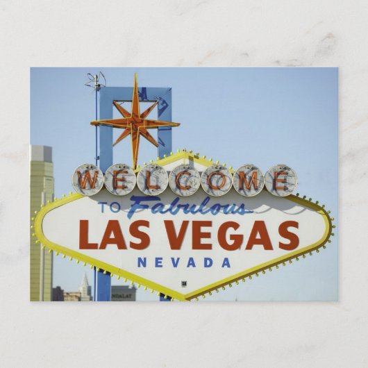 Carte Postale Vegas Entra Durante el Día (Devant)