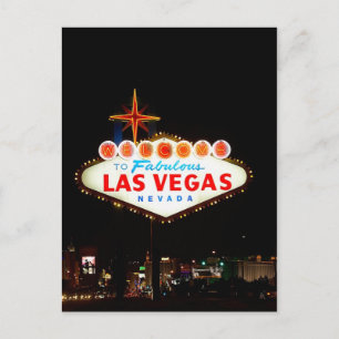 Carte Postale Vegas Inscrivez-vous