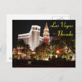 Carte postale Vegas Nights (Devant / Derrière)