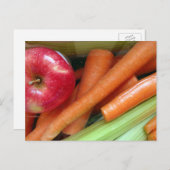 Carte postale Vegetable Art (Devant / Derrière)