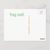 Carte postale Vegetable Art (Dos)