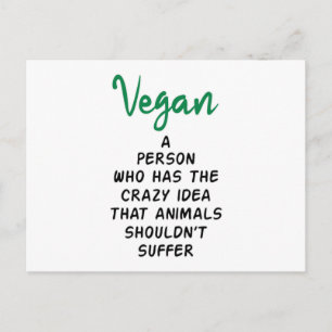 Carte Postale Végétarien végétarien Véganisme Alimentation Veggi