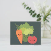 Carte Postale Veggie Friends (Debout devant)