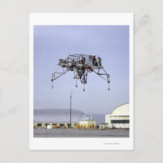 Carte Postale Véhicule de recherche sur l'atterrissage lunaire e (Devant)