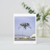 Carte Postale Véhicule de recherche sur l'atterrissage lunaire e (Debout devant)