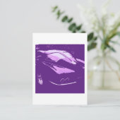 Carte Postale Véhicules classiques de fenêtre fractionnée (Debout devant)