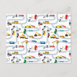 Carte Postale Véhicules de transport Voitures & Camions Circulat