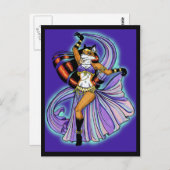 Carte postale Veil Dancer (Devant / Derrière)