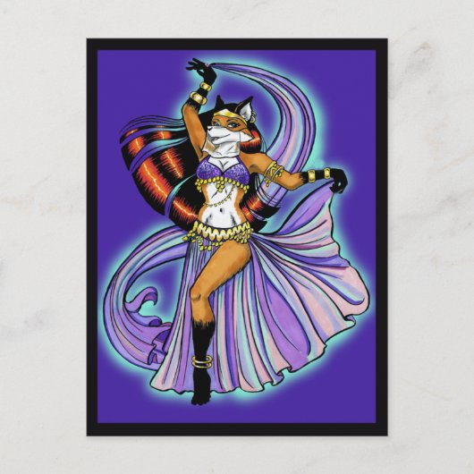 Carte postale Veil Dancer (Devant)