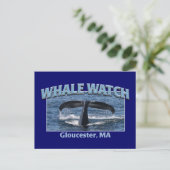 Carte Postale Veille baleine (Debout devant)