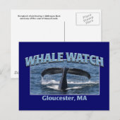 Carte Postale Veille baleine (Devant / Derrière)