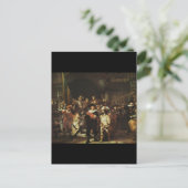 Carte Postale Veille nocturne (Debout devant)