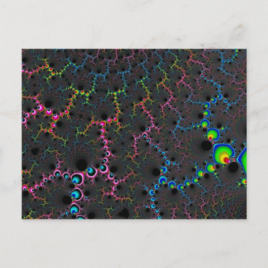 Carte Postale Veines - Art Fractal (Devant)