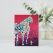 Carte postale Veiny Horse (Debout devant)