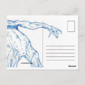 Carte postale Veiny Horse (Dos)