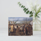 Carte Postale Vélazquez-Le Surrenderof Breda (Debout devant)