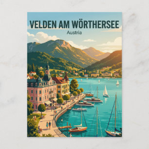 Carte Postale Velden am Wörthersee Autriche