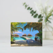 Carte Postale Veligandu, Maldives (Debout devant)