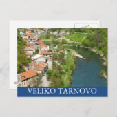 Carte Postale Veliko Tarnovo, Bulgarie (Devant / Derrière)