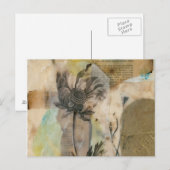 Carte Postale Vellum Floral II (Devant / Derrière)