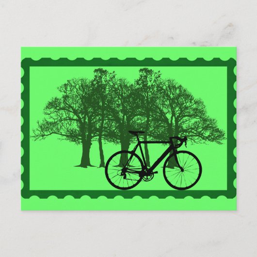 Carte Postale vélo (Devant)