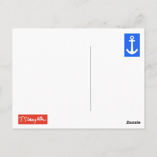 Carte postale Vélo (Dos)