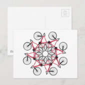 Carte Postale Vélo (Devant / Derrière)