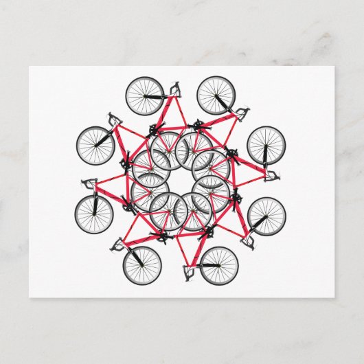 Carte Postale Vélo (Devant)