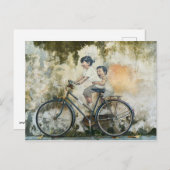 Carte Postale Vélo (Devant / Derrière)