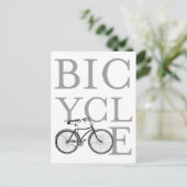 Carte Postale Vélo (Debout devant)