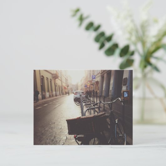 Carte Postale Vélo (Debout devant)