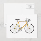 Carte Postale Vélo (Devant / Derrière)