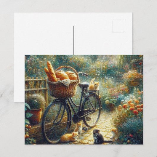 Carte Postale Vélo 2 (Devant / Derrière)