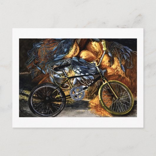 Carte Postale Vélo abandonné (Devant)