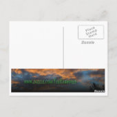 Carte Postale vélo alien (Dos)