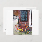 Carte Postale Vélo Amsterdam (Devant / Derrière)