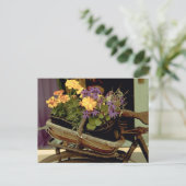 Carte Postale Vélo antique (Debout devant)