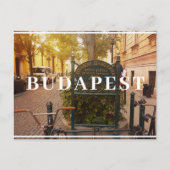 Carte postale Vélo Budapest (Devant)