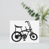 CARTE POSTALE VÉLO CLASSIQUE 60'S BICYLE SCHWINN STINGRAY (Debout devant)