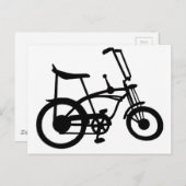 CARTE POSTALE VÉLO CLASSIQUE 60'S BICYLE SCHWINN STINGRAY (Devant / Derrière)