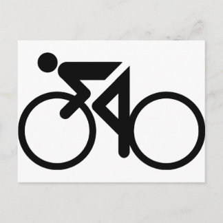 Carte Postale vélo de course