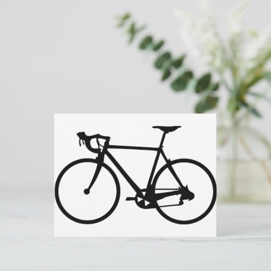 Carte Postale vélo de course - vélo de course (Debout devant)