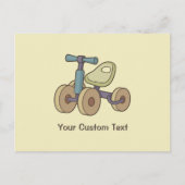 Carte Postale Vélo de jouets (Devant)